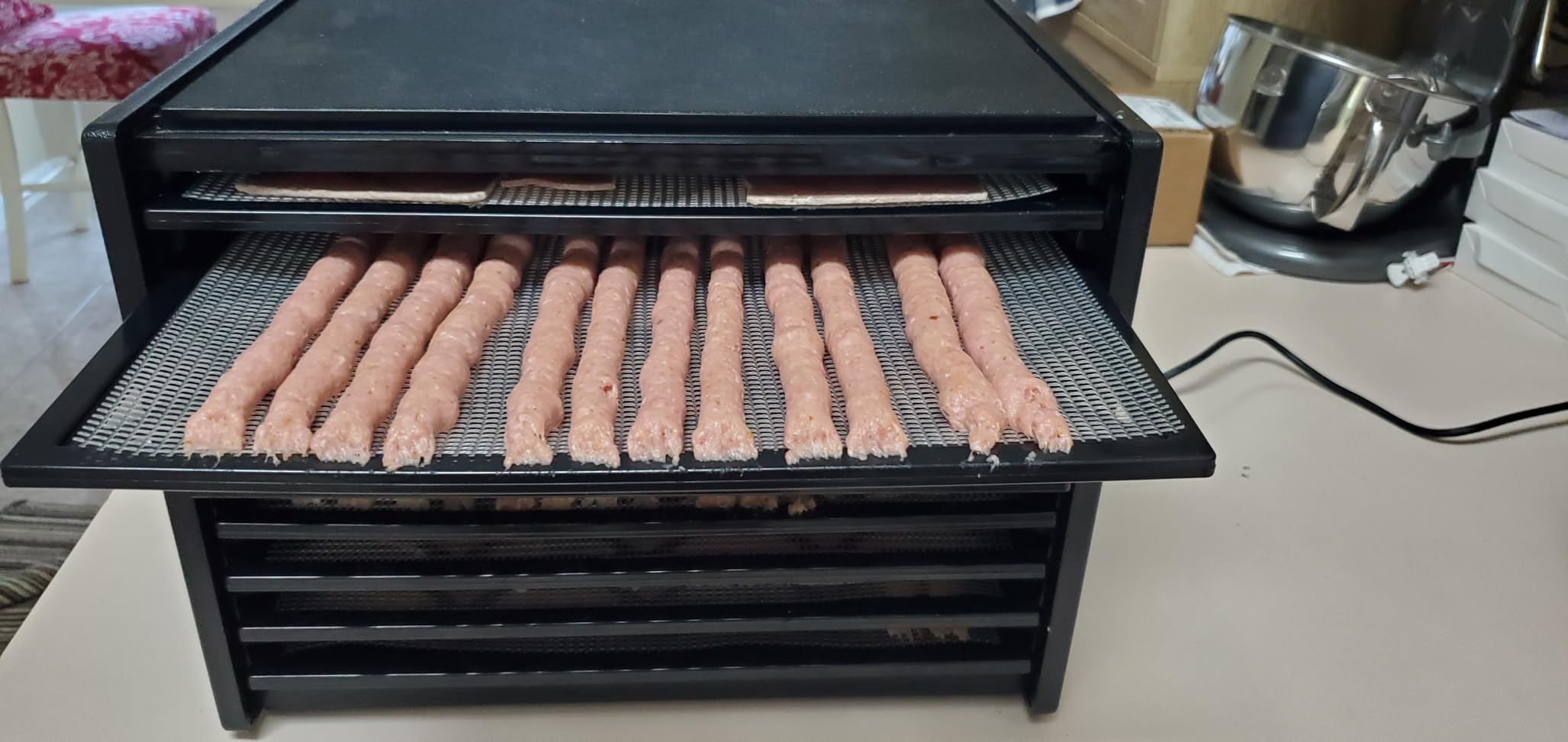 3rd Gen 2.1 LB Stainless Steel Beef Jerky Gun Kit & Sausage Stuffer customer photo 2