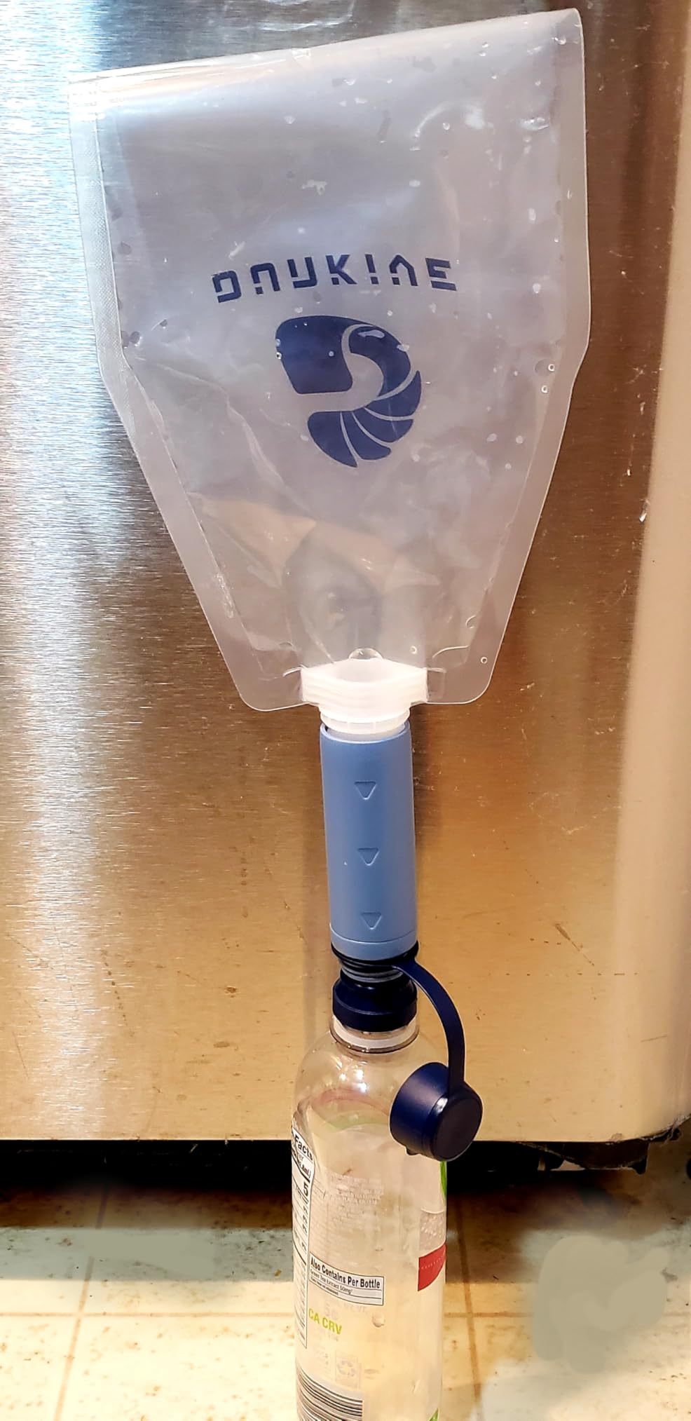 LifeStraw Peak Series – Solo Personal Water Filter for Hiking, Camping, Travel, Survival and Emergency preparedness. Removes Bacteria, parasites and microplastics. customer photo 1