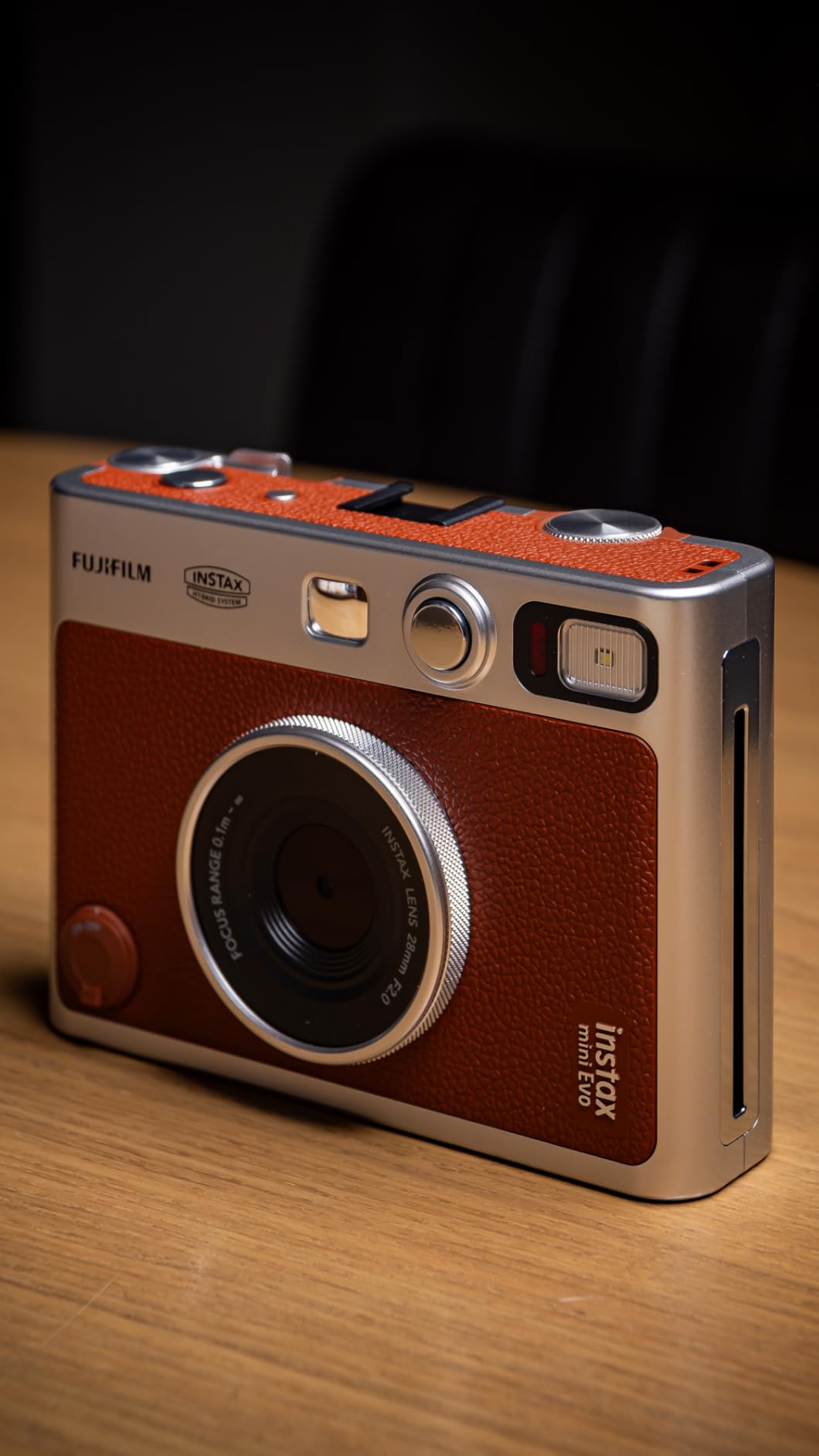 Fujifilm Instax Mini EVO Instant Camera - Brown customer photo 2