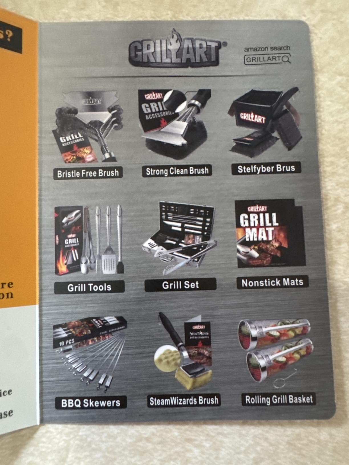 GRILLART SteamWizards Grill Brush Bristle Free, Seamless-Fit Scrub Scraper customer photo 2