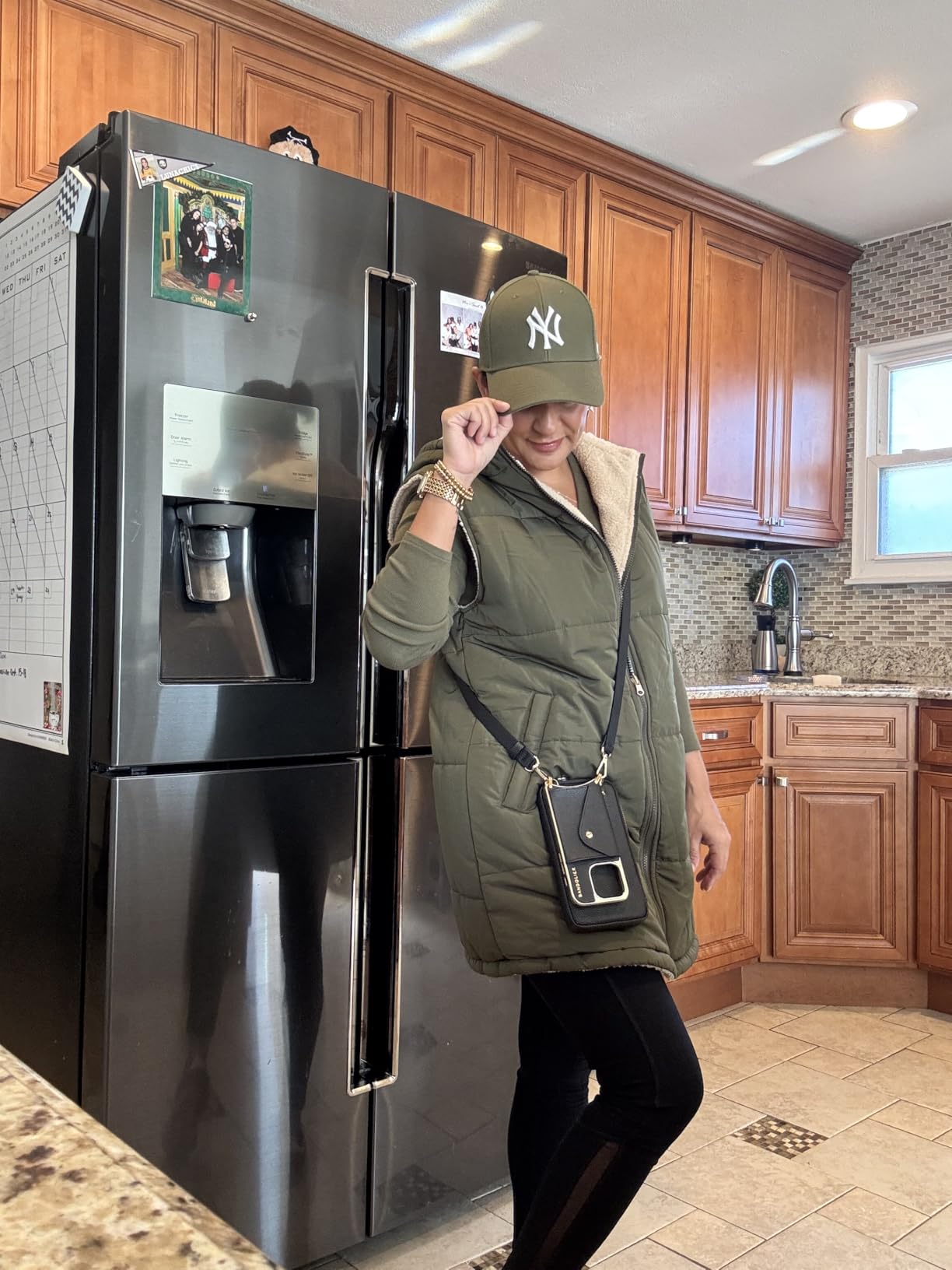 Women's Winter Reversible Fleece Long Vests customer photo 1