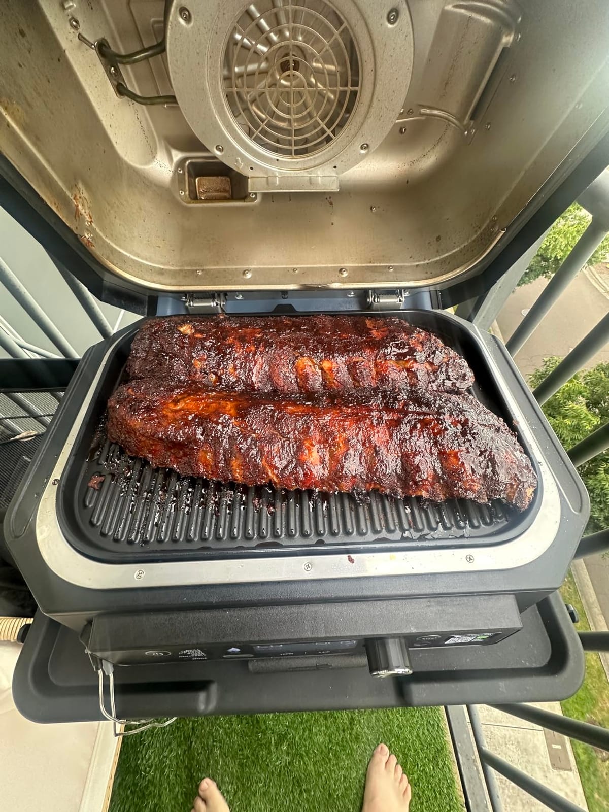 Ninja XL Woodfire Rib Rack, for OG800/OG900, 4-Full Racks of Ribs, Steel customer photo 1