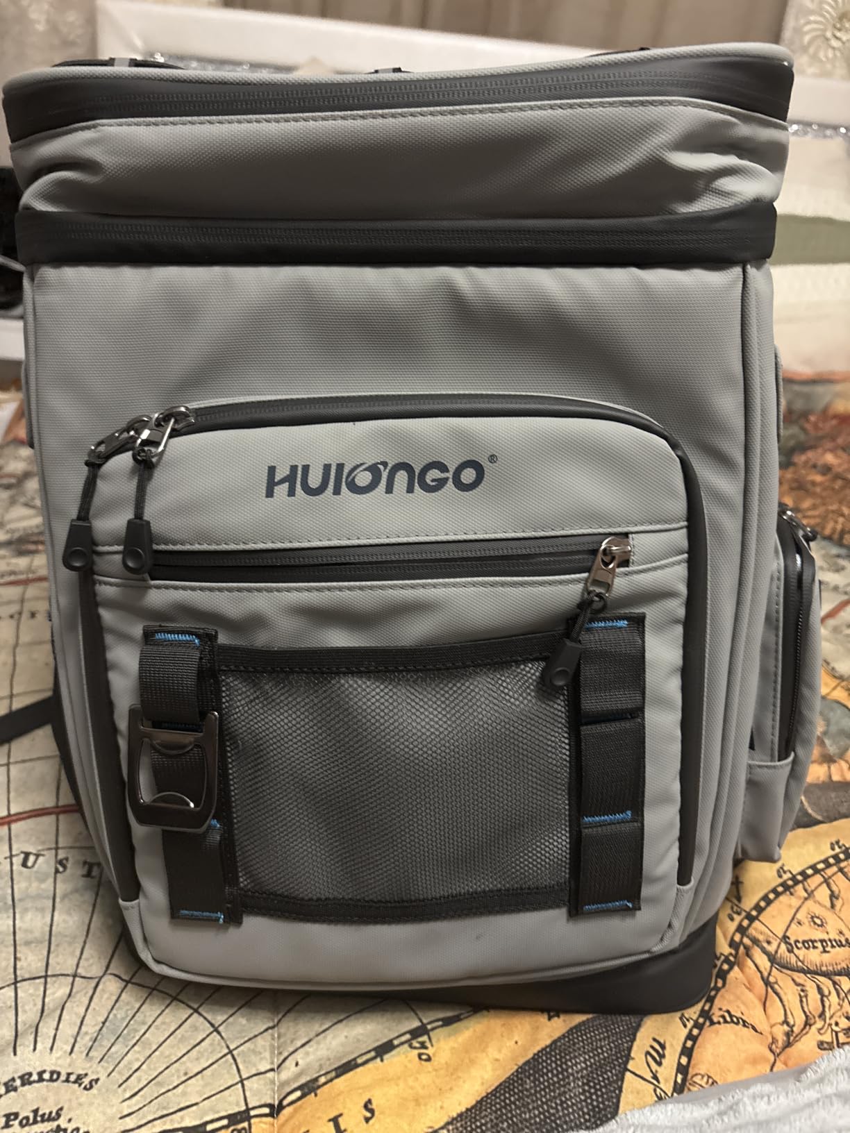 Hulongo Large Waterproof Insulated Cooler Backpack, 30L, 48 Cans, Men & Women, Leak Proof, for Camping, Beach, Fishing, Picnic, Travel, Outdoor customer photo 2