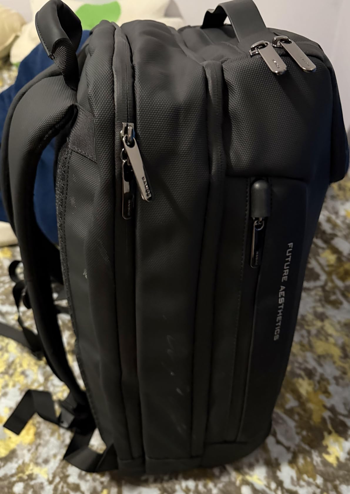 BANGE Anti Theft Backpack With TSA Lock,Waterproof Backpacks With YKK Zipper, High Tech Business Backpack For Men And Women, Laptop Backpack Fits For 17.3 Inch Notebook… customer photo 1