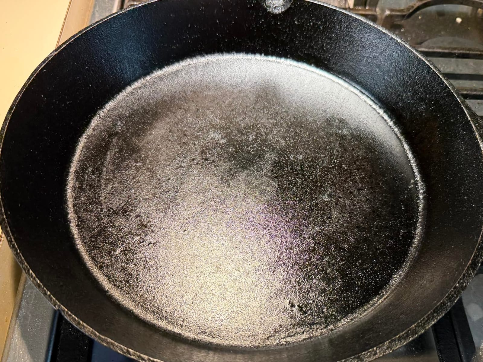 Cast Iron Seasoning Oil – Organic Grapeseed, Sunflower & Beeswax Blend for Conditioning & Restoring Cookware by Field Company customer photo 1