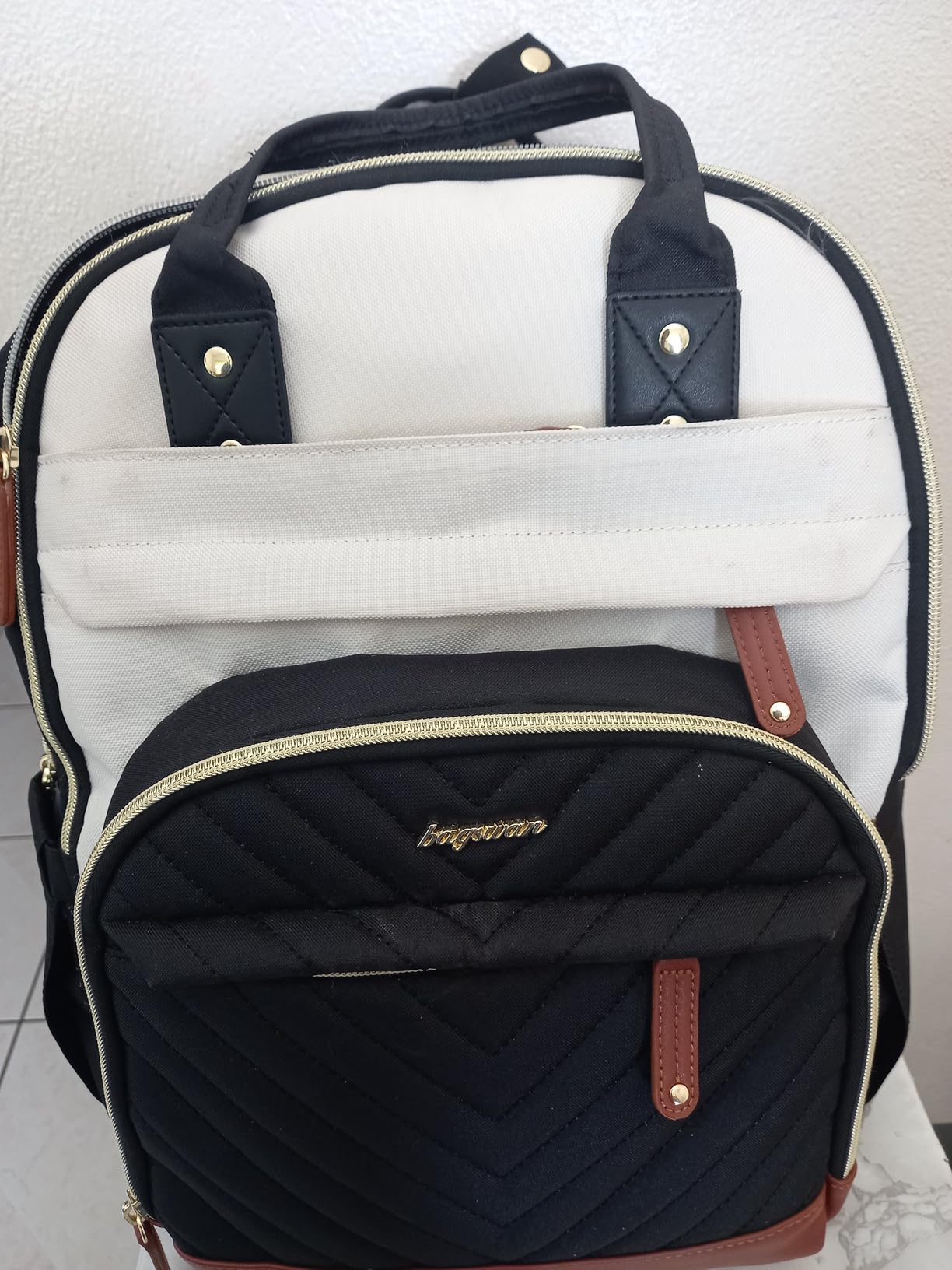 Laptop Backpack for Women Work Bag: 15.6'' Travel Bookbag with USB Charger customer photo 2