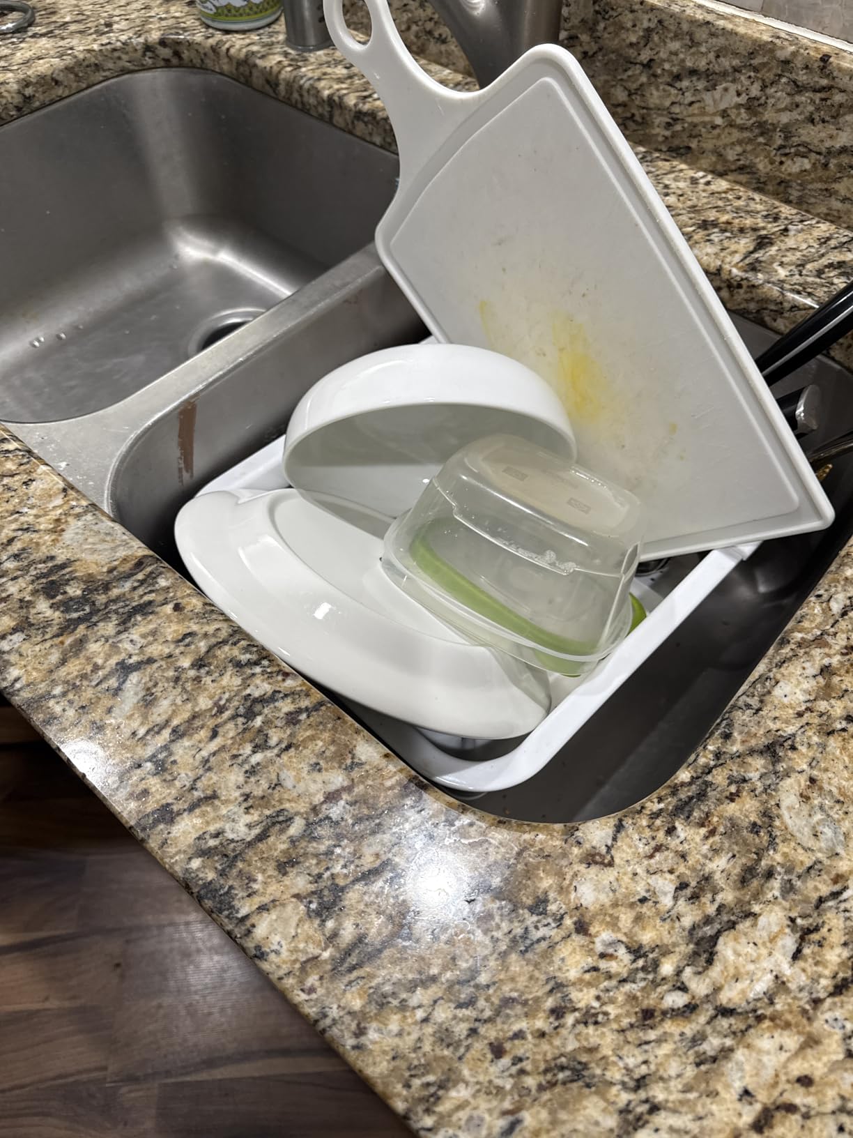 Collapsible Dish Drying Rack Portable Dish Drainers for Kitchen Counter with Drainboard, Kitchen Sink Organizer Basket RV Accessories Camper Storage and Organization Dish Rack Over Sink Drying Rack customer photo 2