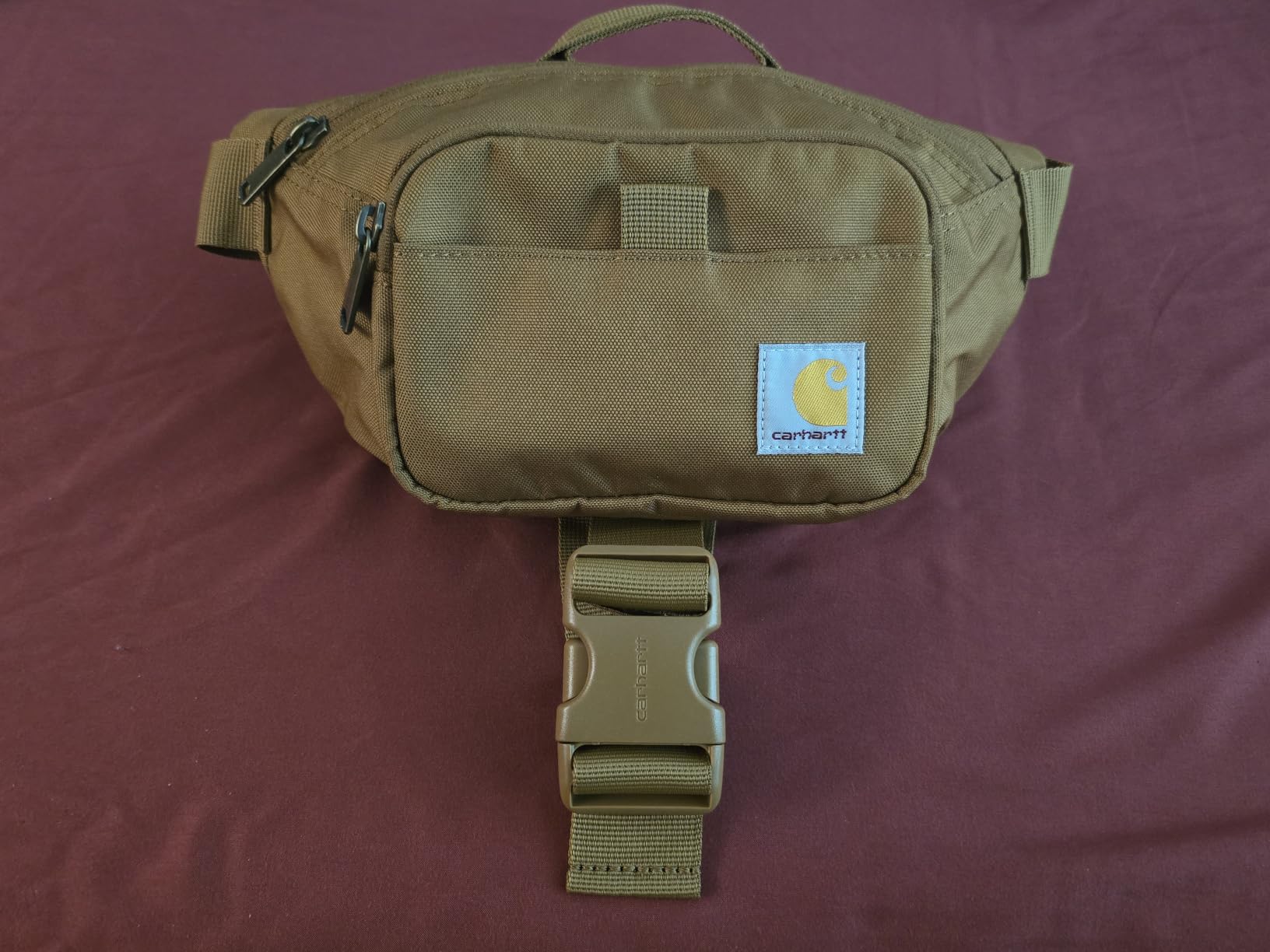 Carhartt Classic Adjustable Sling Bag, Durable, 600-Denier Water Resistant Hip Pack customer photo 1