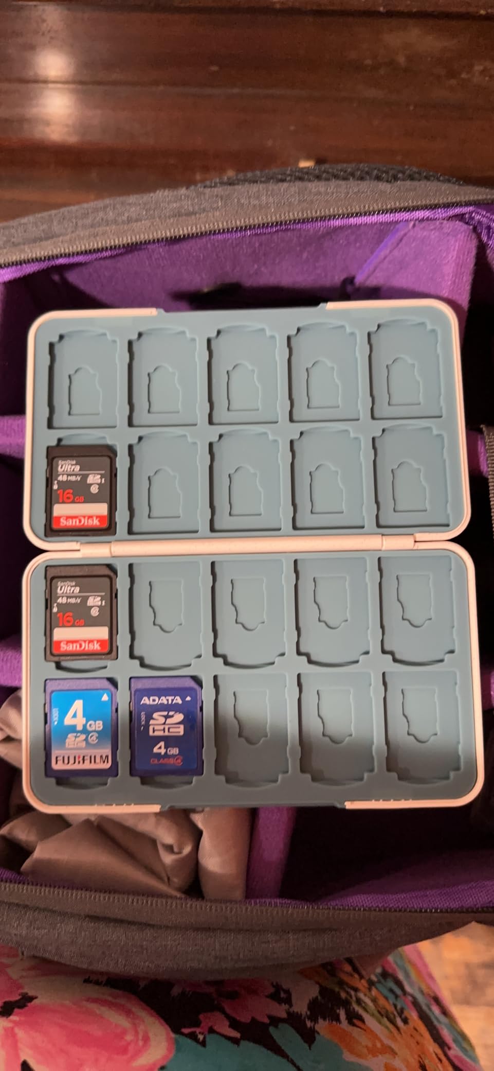 HEIYING SD Card Holder with 40 Precise Slots for SDXC SDHC Micro SD Cards customer photo 1