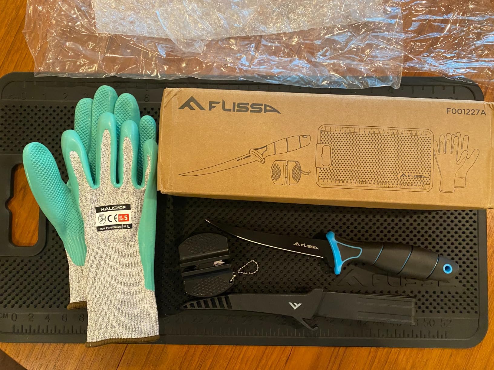 FLISSA 4PCS Fish Fillet Set, Fish Cleaning Kit | With 6