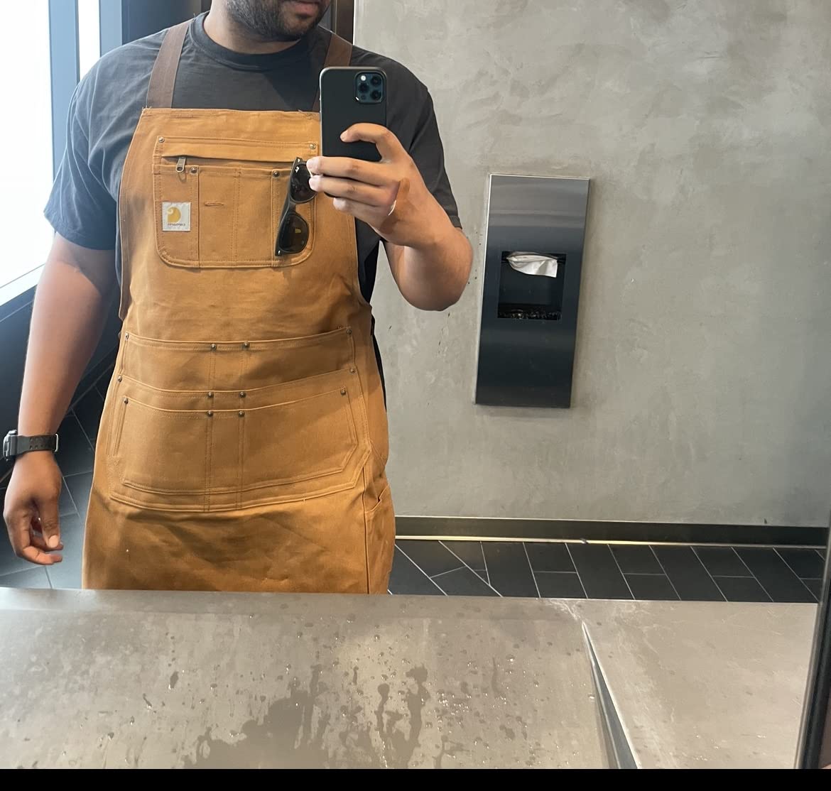 Carhartt Men's Firm Duck Apron customer photo 2