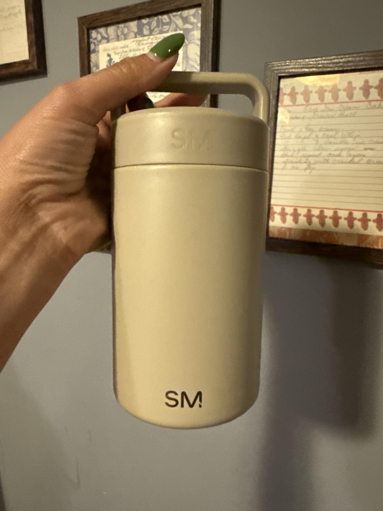 Simple Modern Insulated Food Jar with Handle | 12oz | Green customer photo 2