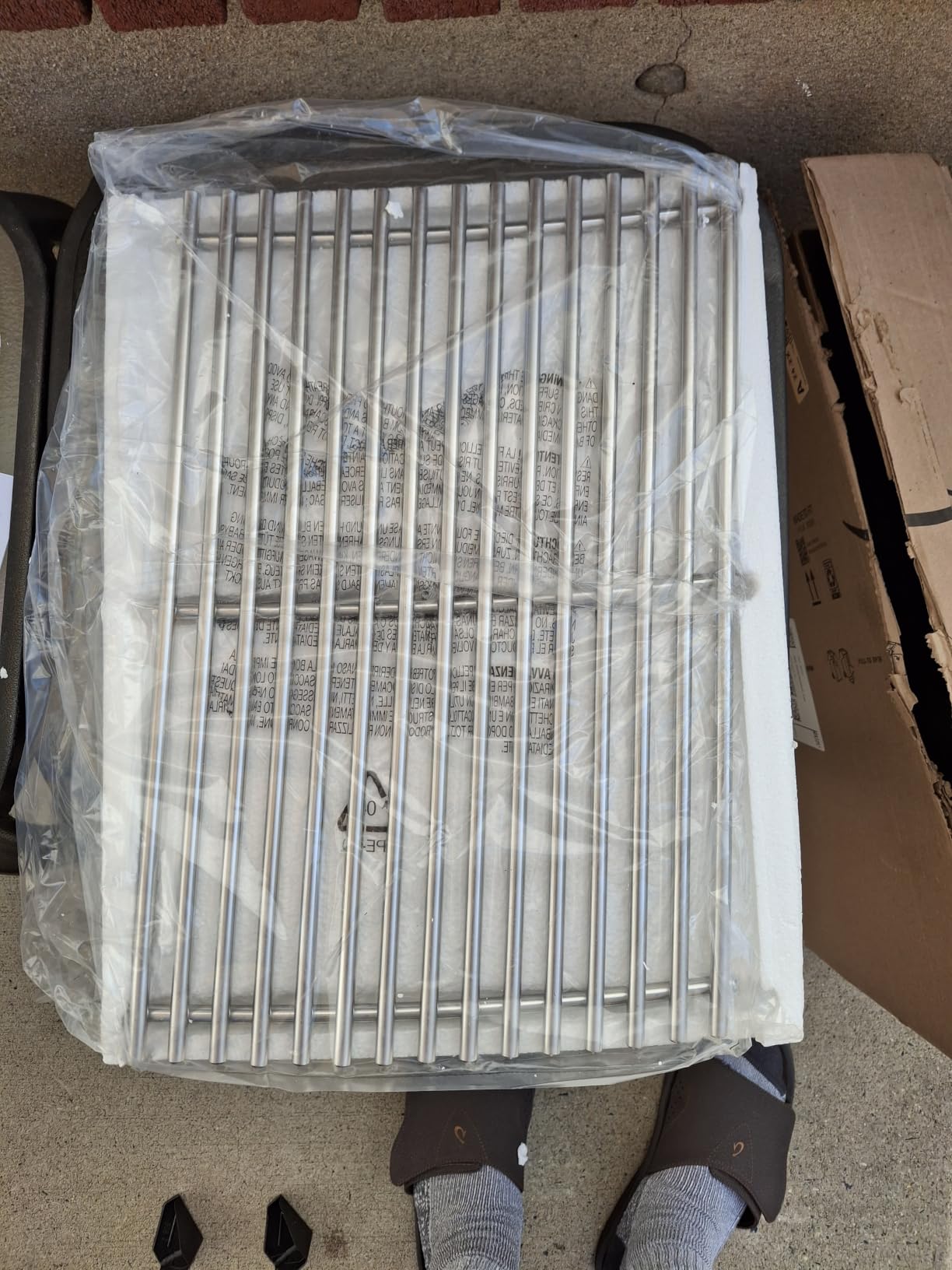 QuliMetal 19.5 Inch Porcelain Grill Grates for Weber Genesis 300 Series customer photo 2