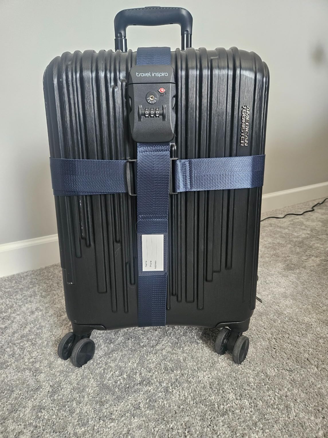 Travel Inspira TSA Approved Luggage Straps 2 Pack Suitcase Belt customer photo 2