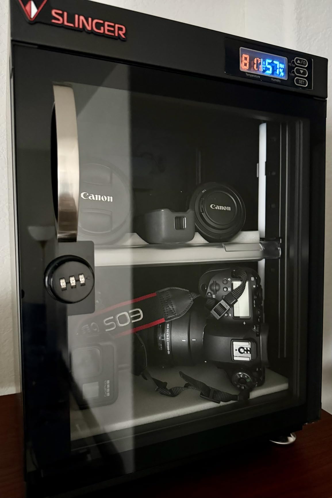 SLINGER 35L Electronic Dry Cabinet with Combination Lock customer photo 1
