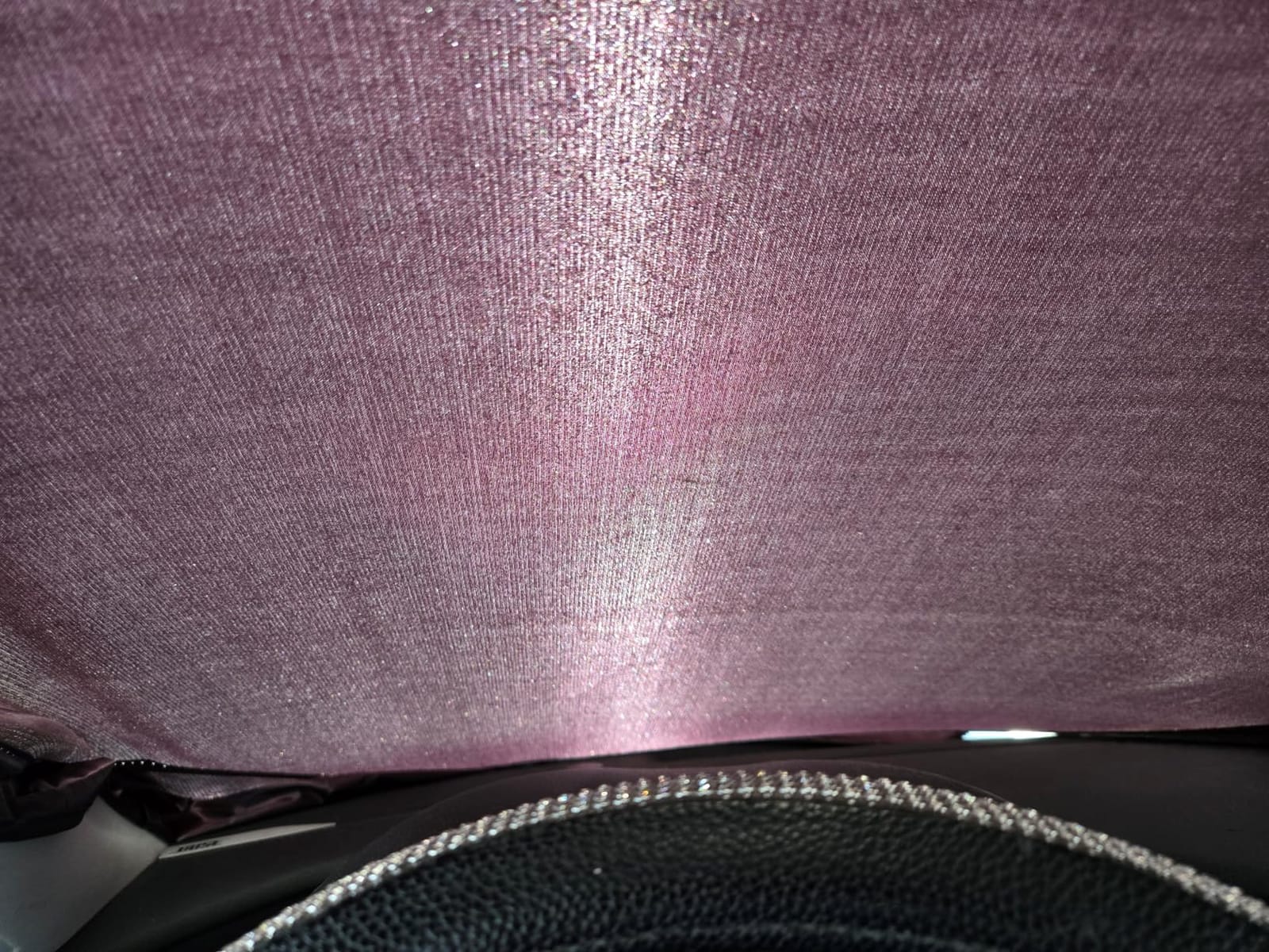 Autovir Windshield Sun Shade, Foldable Car Window Shades, 280T Visor Shade - 280T Thickened Reflective Fabric Blocks UV & Heat, Foldable Design, Storage Bag Incl., Fits Sedans, SUVs & Trucks, 64x32 customer photo 2