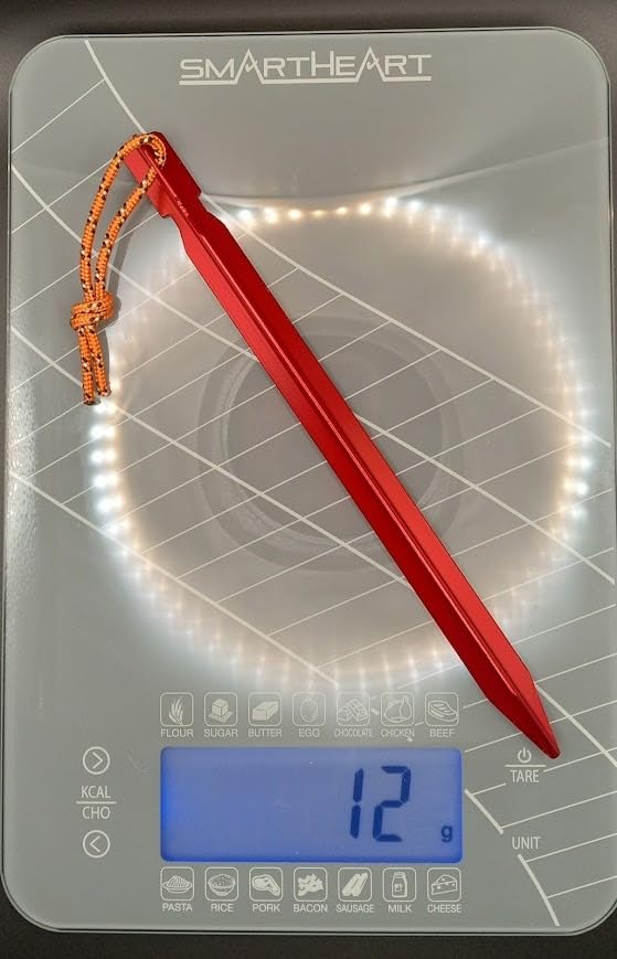 12 Pack Tent Stakes, 7
