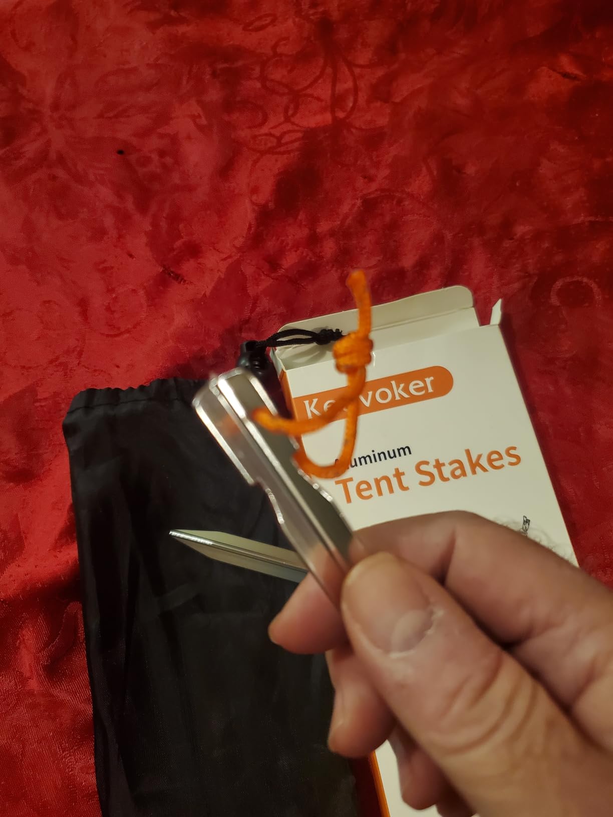 12 Pack Tent Stakes, 7