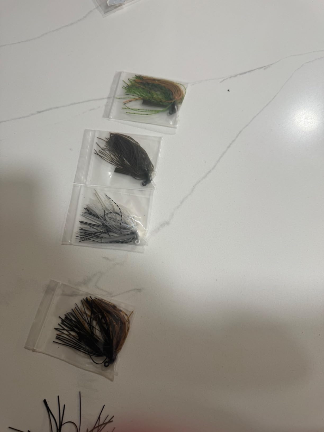 Reaction Tackle Flipping Jigs for Bass Fishing, Weedless Jig Head with Silicone Skirt for Pike, Walleye and Muskie Fishing (3-Pack) customer photo 1