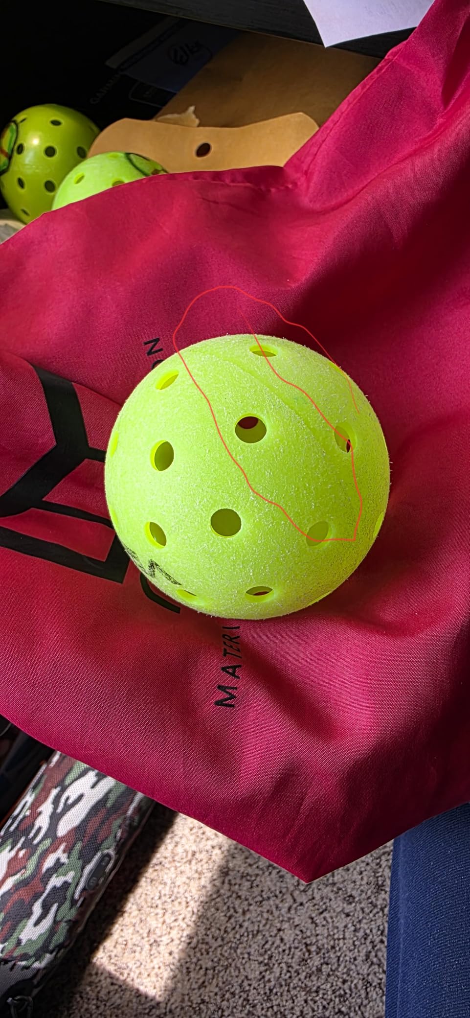 Vulcan VPRO Flight Outdoor Pickleball - Official Ball of the PPA Tour & MLP, Hi-Vis Yellow customer photo 1