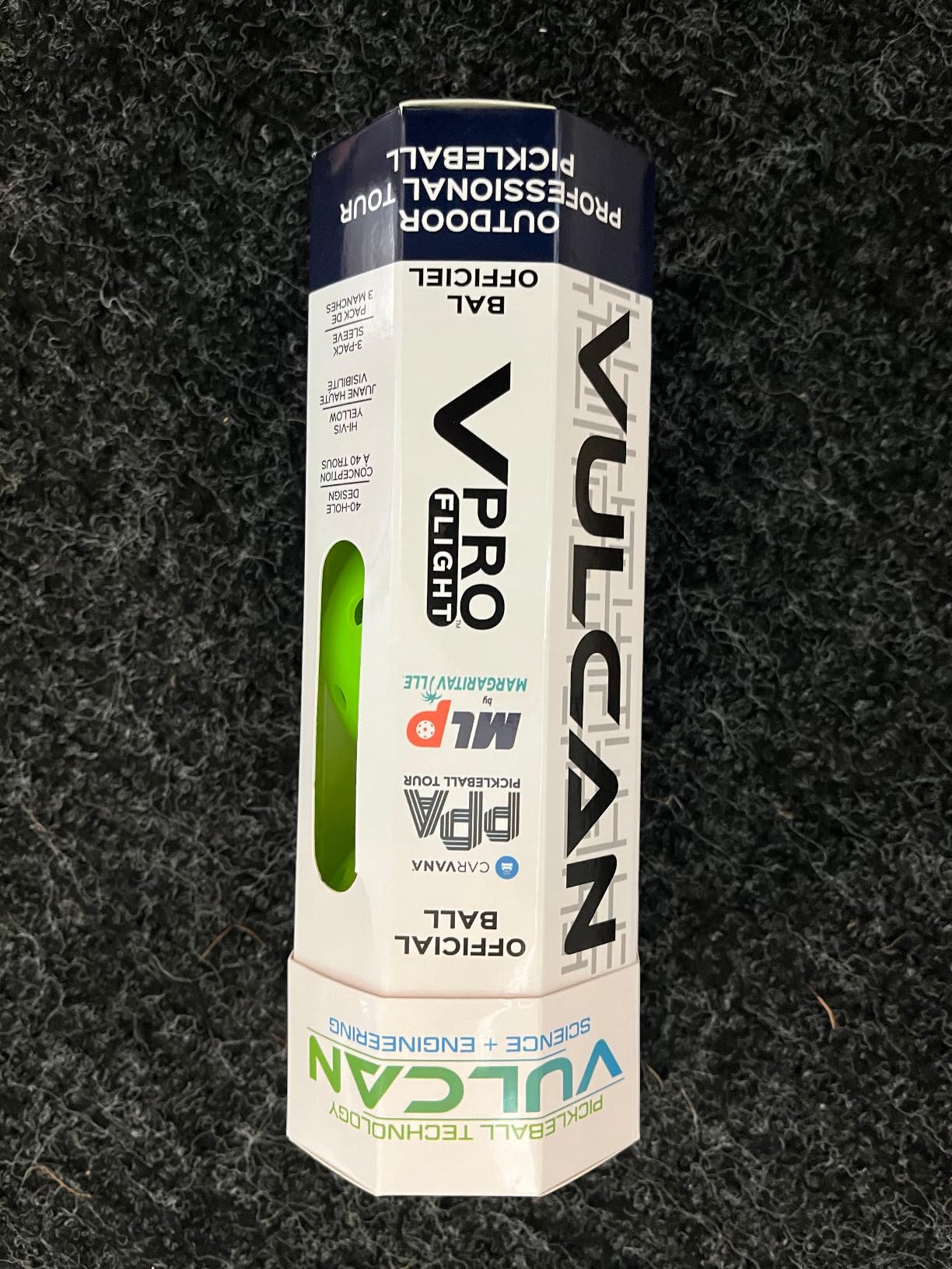 Vulcan VPRO Flight Outdoor Pickleball - Official Ball of the PPA Tour & MLP, Hi-Vis Yellow customer photo 2