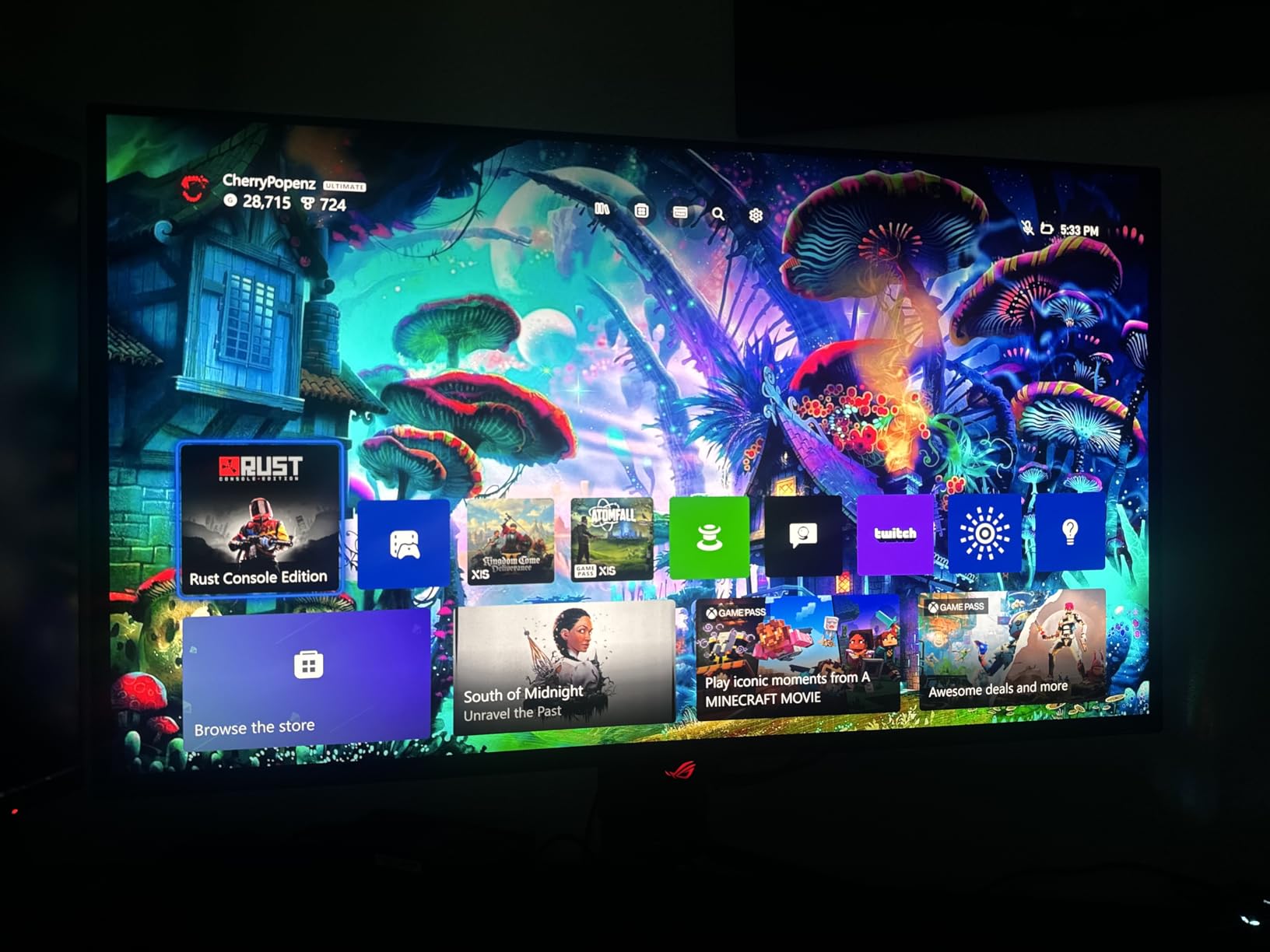 ASUS ROG PG32UCDM 32 Inch 4K 240Hz OLED Gaming Monitor QD-OLED customer photo 1