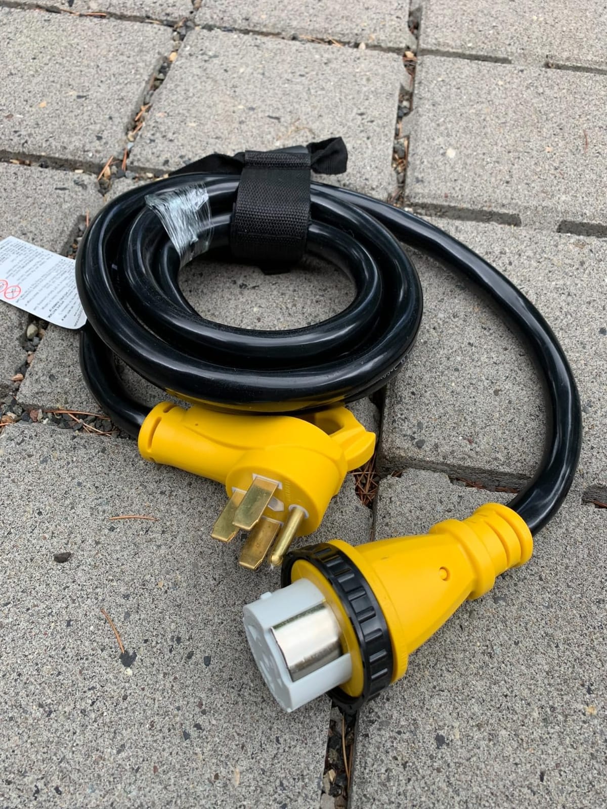 PlugSaf 50 Amp Generator Cord, 50FT 50 Amp RV Extension Cord 14-50P/SS2-50R customer photo 2