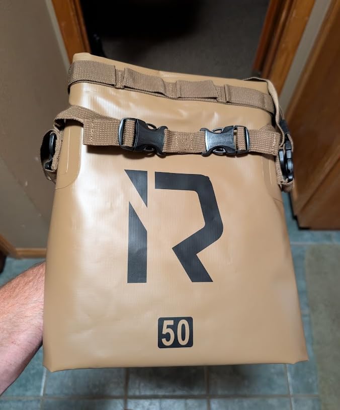 IRON JIA'S Motorcycle Dry Bag, Waterproof Duffel Bag with Roll-Top Closure customer photo 1