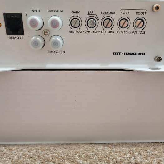 Stinger Audio MT-1000.1M Marine Monoblock 1000W Class D Car Audio Amplifier customer photo 1