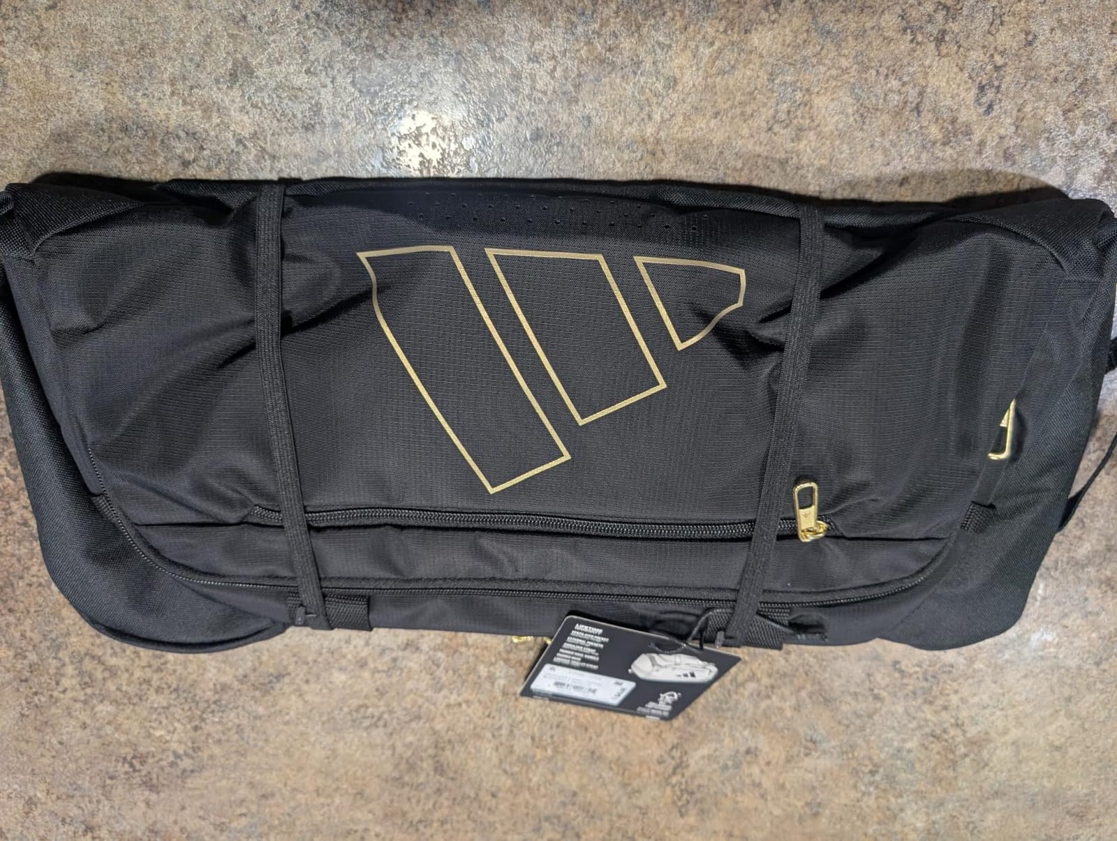 adidas Defender Duffel Bag, Black, OSFA customer photo 2