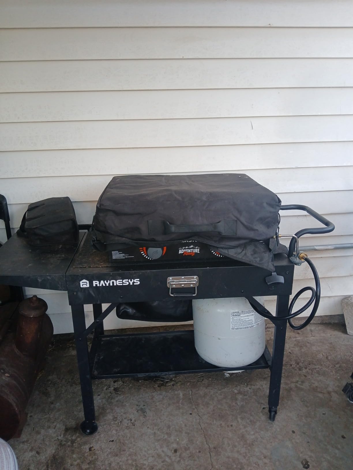 Raynesys 440lbs Outdoor Folding Grill Cart, Blackstone Griddle Stand customer photo 1