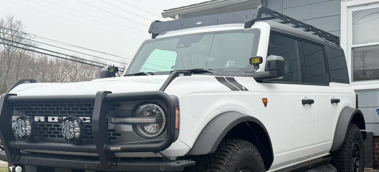 Hooke Road Full Roof Rack for 2021-2026 Ford Bronco & Raptor 4 Door Hardtop customer photo 1
