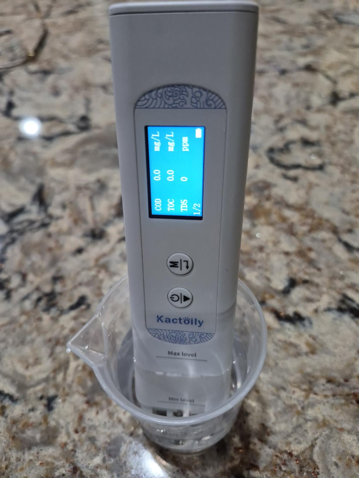 Kactoily 6 in 1 Digital Water Tester for Drinking Water | Portable Water Quality Tester for TOC, COD, EC, UV275, Temp, TDS Meter Digital Water Tester for Well, Tap, Outdoor Water customer photo 2