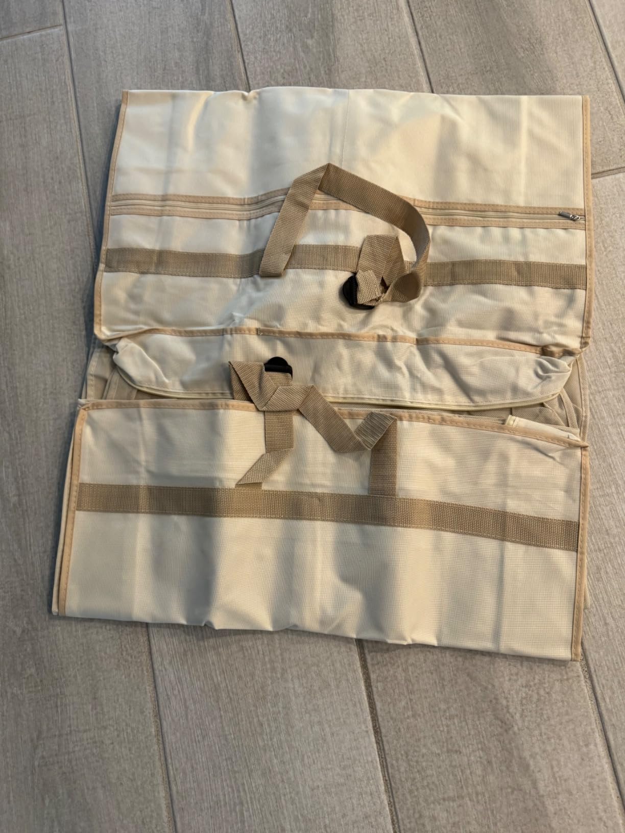 KEEGH Wedding Dress Garment Bag, Dress Bag for Gowns 72 in, Beige customer photo 2