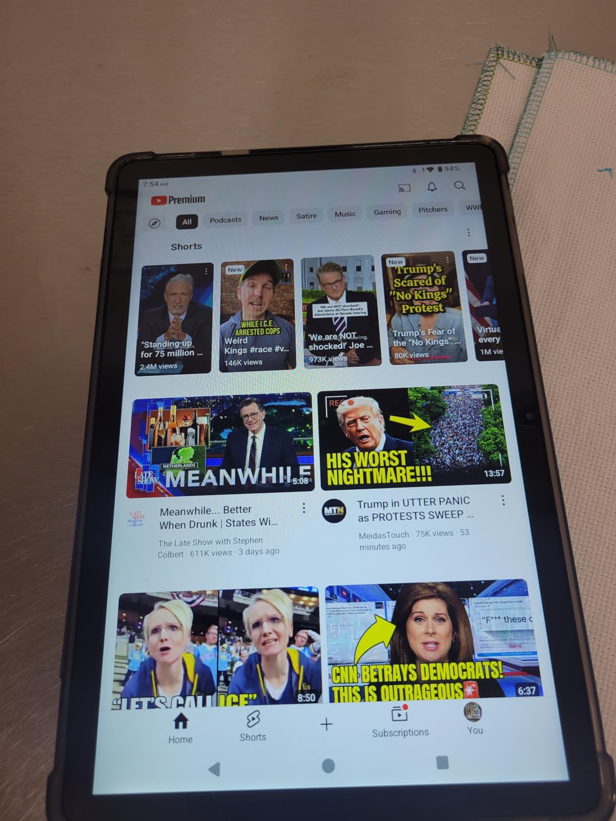 COLORROOM 2026 Android16 Tablet 11inch, Face Unlock, 18W Fast Charge,Blue customer photo 2