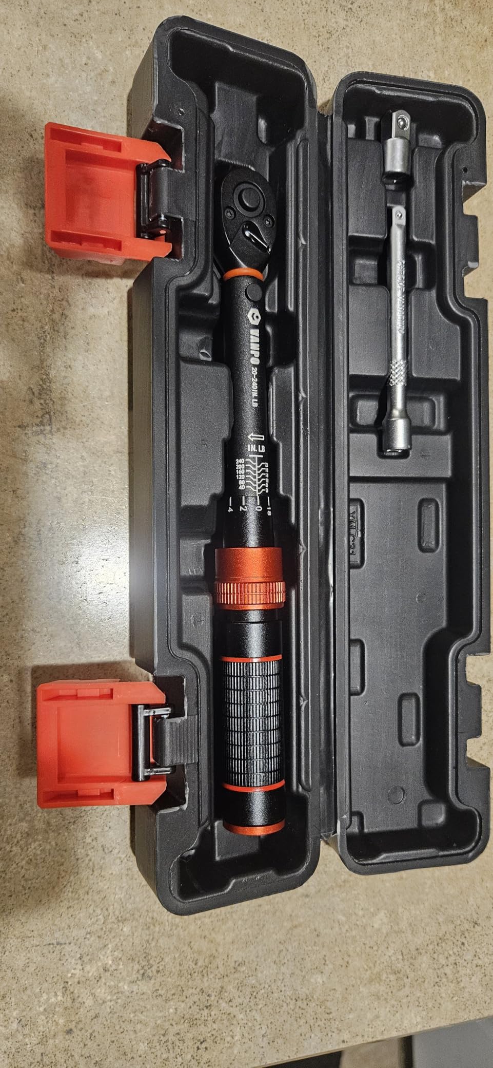 VANPO Torque Wrench 1/4-Inch Drive for Bike, 20-240 in.lb customer photo 1