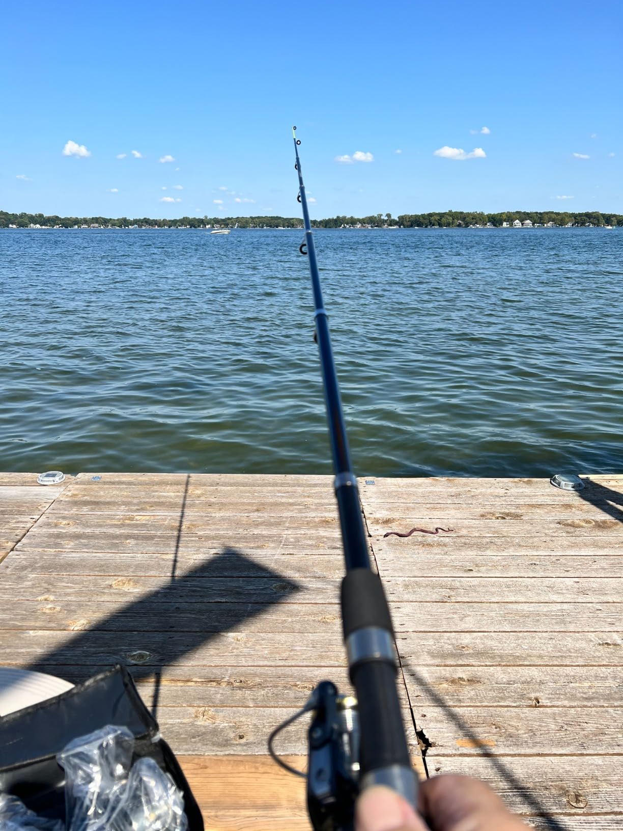 Fishing Pole Combo, 6.9ft 2Pcs Telescopic Rods Set, Collapsible Carbon Fiber Fishing Rods, 2PCS Spinning Reel Set with Carrier Bag Freshwater Fishing Rod and Reel Combos Kits customer photo 2