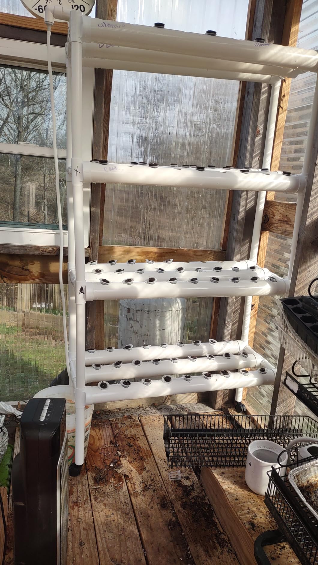 108 Plant Sites Hydroponics Growing System with Water Pump&Timer customer photo 1