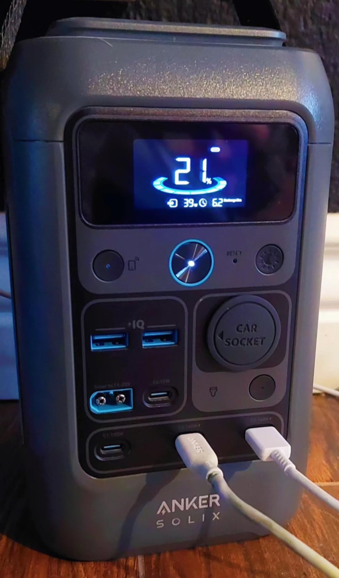 Anker SOLIX C300 DC Portable Power Station, 288Wh, 300W, Outdoor Camping customer photo 2