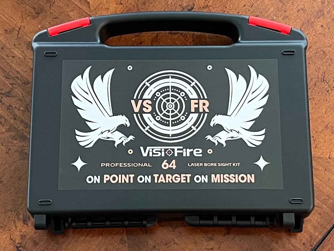 Visiofire Tool-Free Laser Bore Sight Kit : Green Laser Bore Sighter with 64 Upgraded Adapters fit 0.17 to 12 GA Calibers| Multi-Caliber Laser Bore Sighting Kit for All Gun| Powerful Boresighter customer photo 1