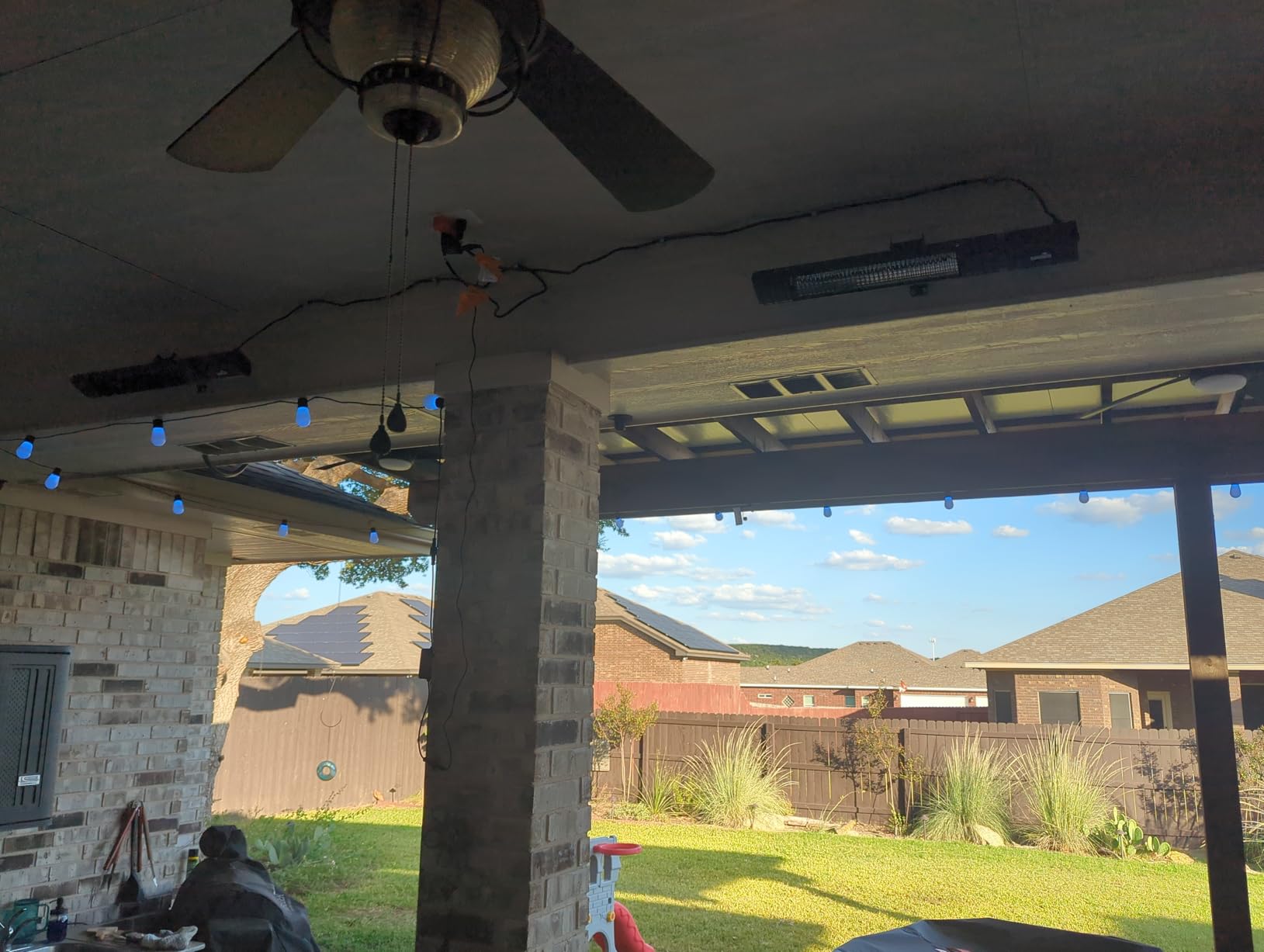Sundate 1500W Infrared Patio Heater, WiFi App, 9 Heat Levels, 24H Timer customer photo 2