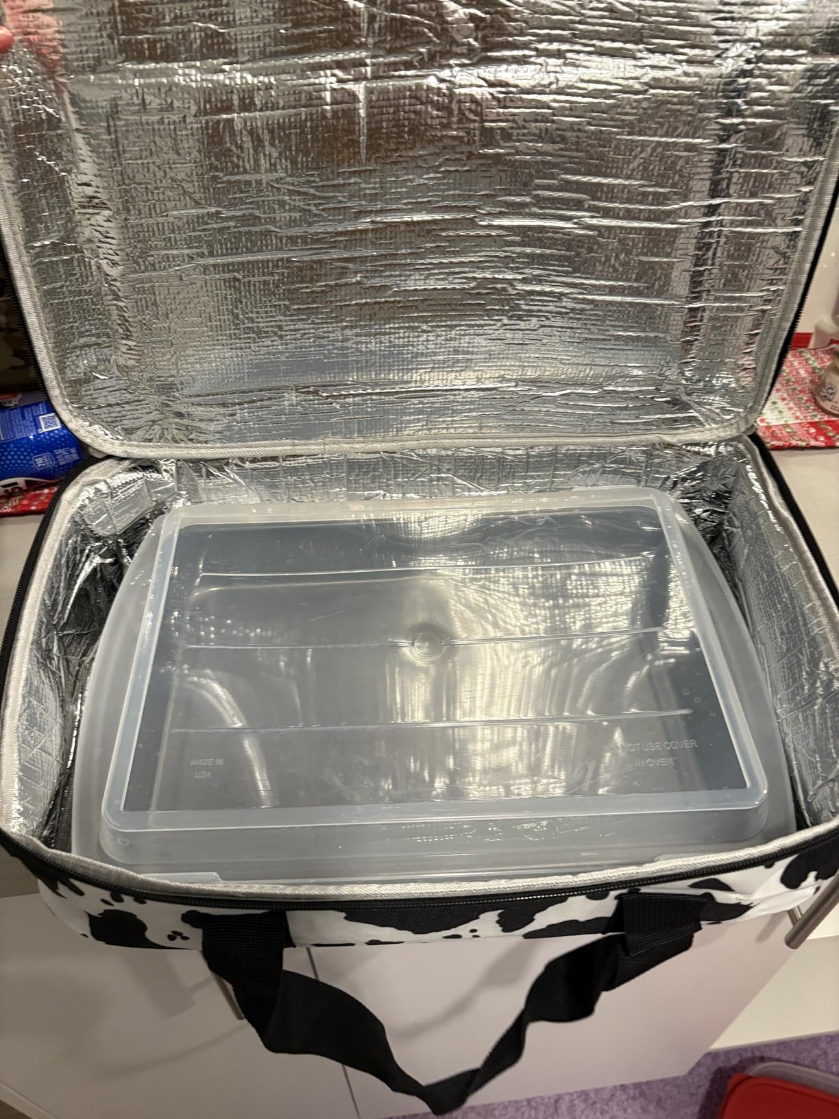 Insulated Casserole Carrier, Casserole Carrier for Hot or Cold Food customer photo 2