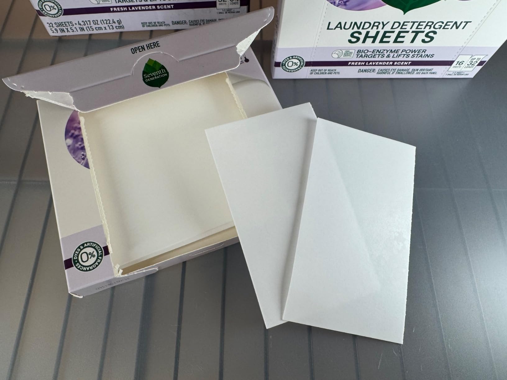 Seventh Generation Laundry Detergent Sheets, Free & Clear, 32 Count customer photo 2