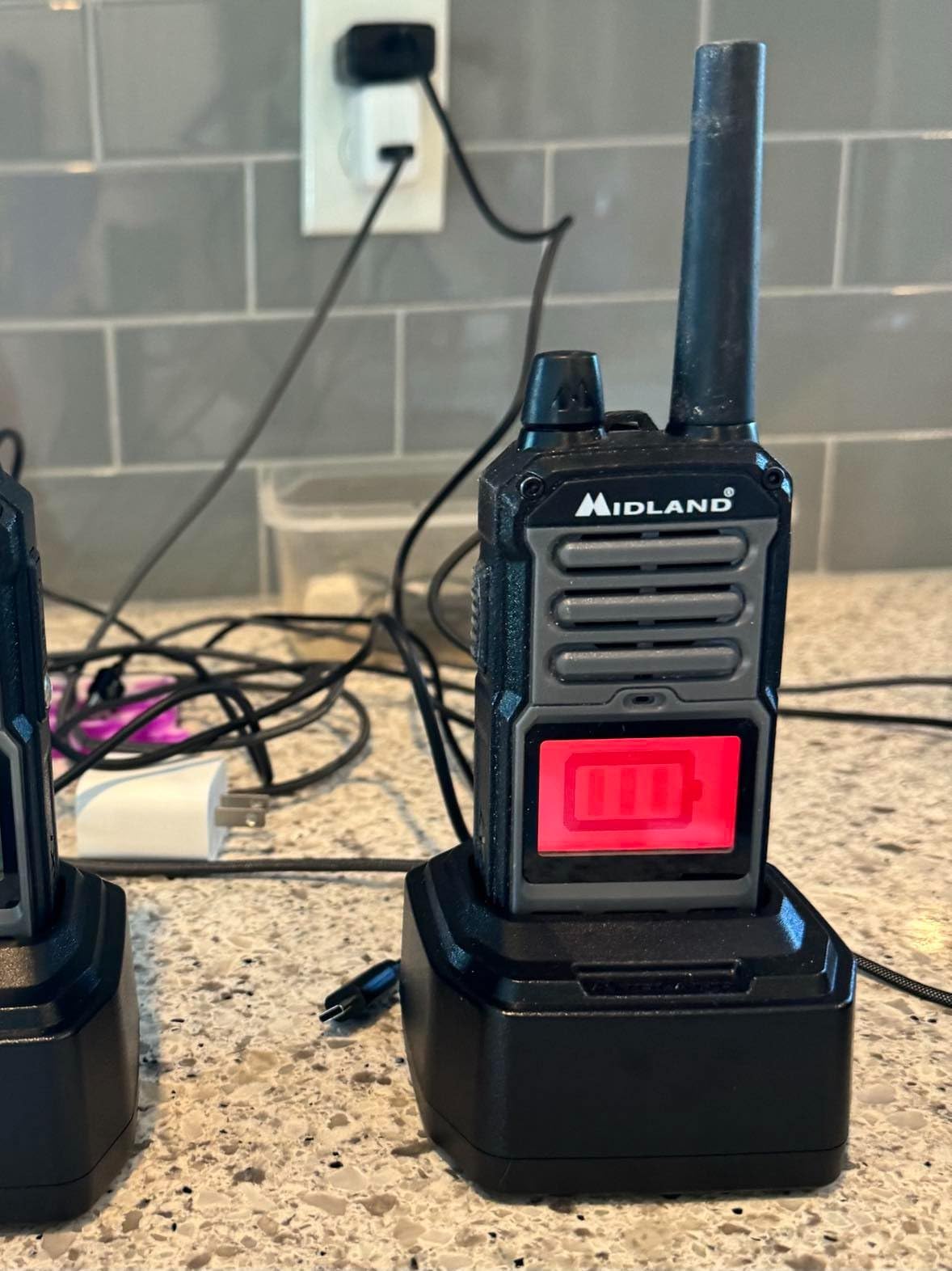 Midland GXT67 PRO 5W GMRS Two-Way Radio - Long Range Walkie Talkie, 1 Pack customer photo 1