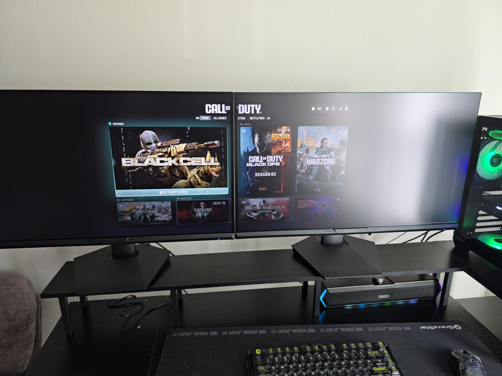 SANSUI 32 Inch Curved 240Hz Gaming Monitor High Refresh Rate, FHD 1080P customer photo 1