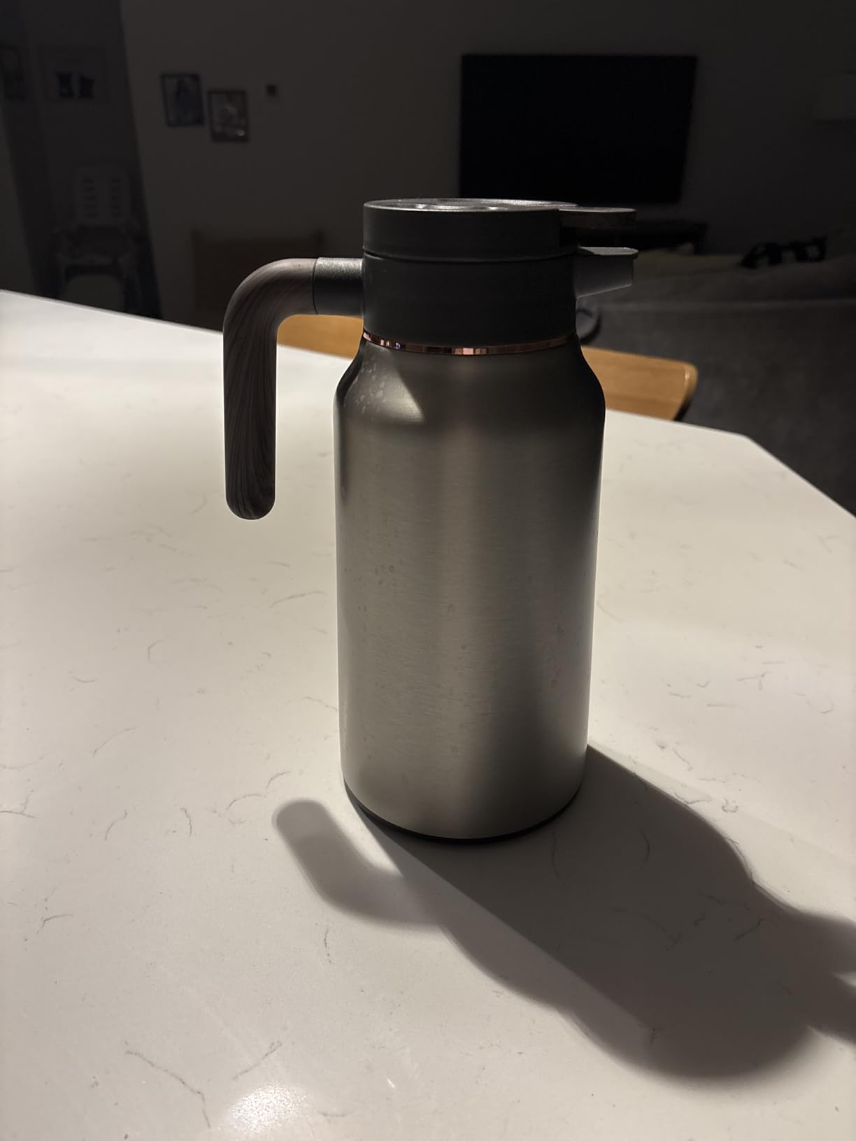 Thermal Coffee Carafe 70 oz - 12 Hour Hot Stainless Steel Thermal Carafes for Hot Liquids customer photo 1