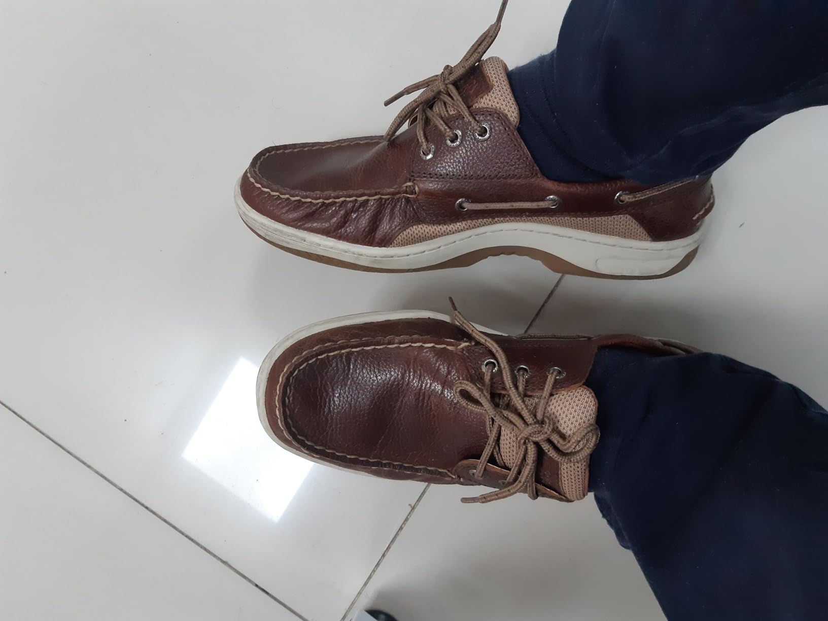 Sperry Men's Billfish 3-Eye Leather Boat Shoe customer photo 1
