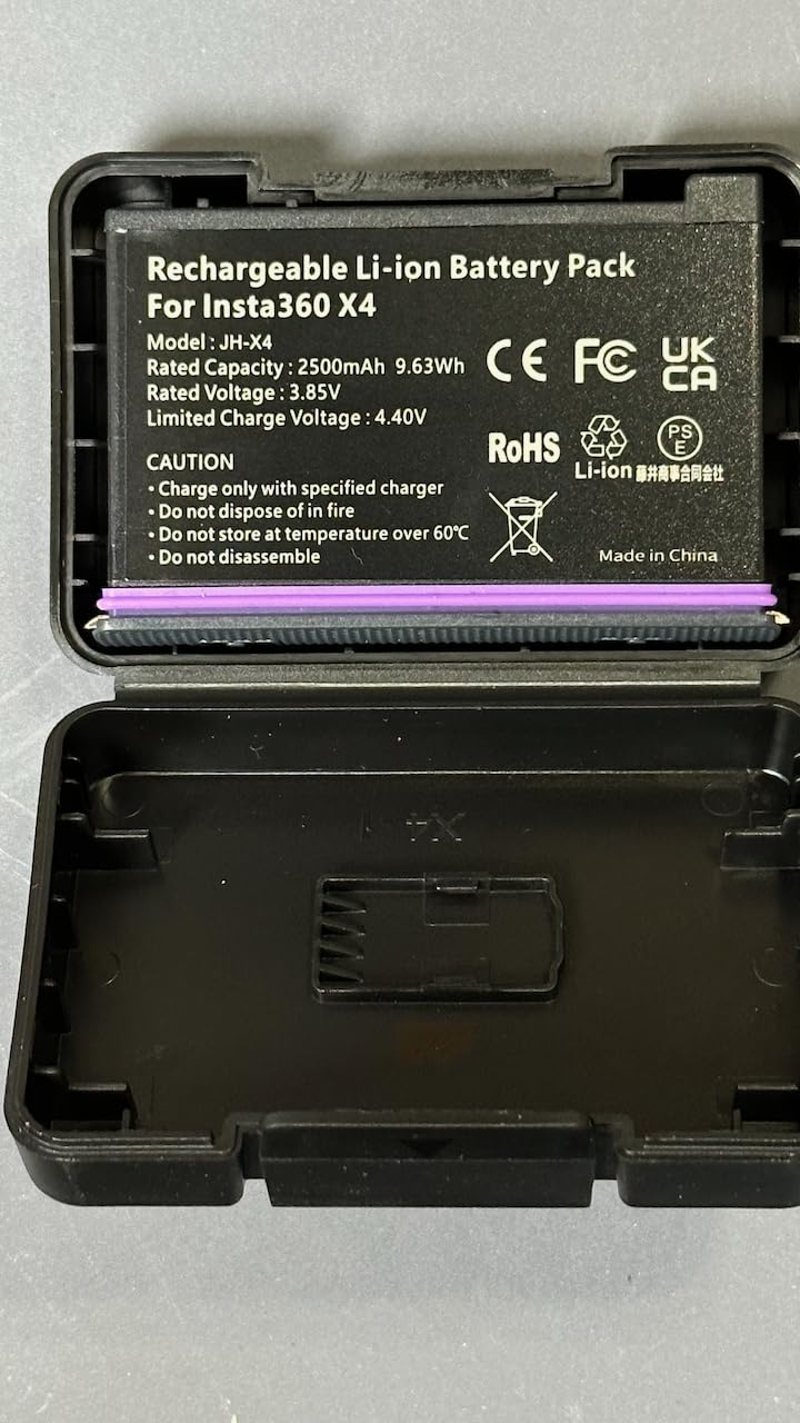 6000mAh Rechargeable Lithium Battery Pack for Reveal Trail Camera - Compatible with X, XB, SK, X Pro, Pro 3.0, X Gen 2.0/3.0 Hunting Accessories (2-Pack, USB-C Fast Charging) customer photo 1