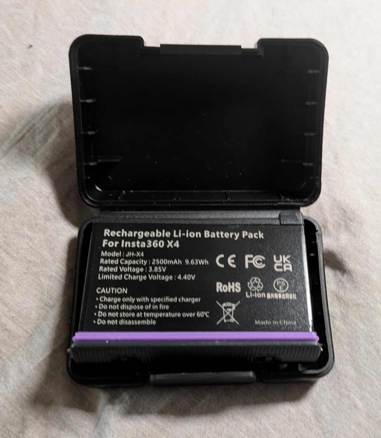 6000mAh Rechargeable Lithium Battery Pack for Reveal Trail Camera - Compatible with X, XB, SK, X Pro, Pro 3.0, X Gen 2.0/3.0 Hunting Accessories (2-Pack, USB-C Fast Charging) customer photo 2