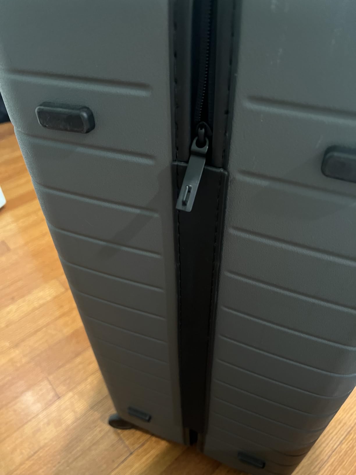 Away Medium Checked Luggage, 26-inch Lightweight Hardside Spinner Suitcase customer photo 1